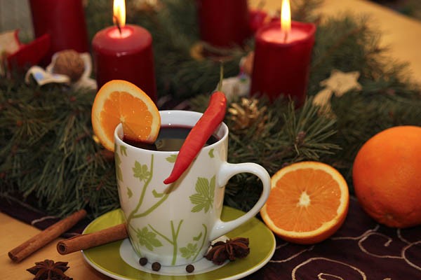 Mulled Wine with Chili